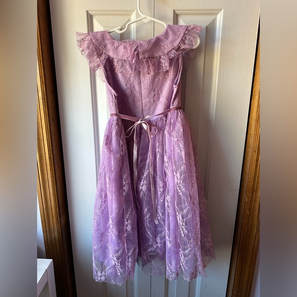 Orchard Lane size 7 lavender Easter dress - Picture 3 of 3